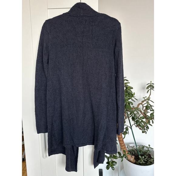 Barefoot Dreams Women's Cozy Chic Lite Island Wrap, Navy, XXS/XS, Excellent - Picture 2 of 5
